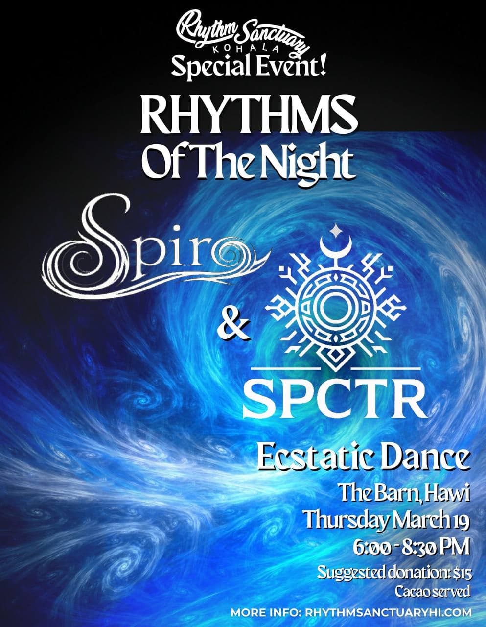 Rhythms of the Night: Ecstatic Dance (Spiro & SPCTR)