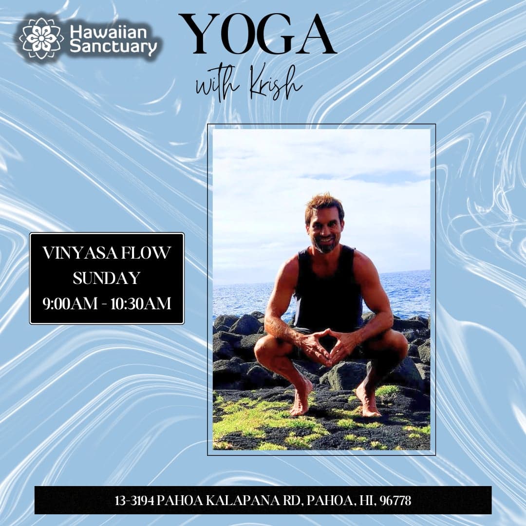 Sunday Vinyasa Flow Yoga with Krish