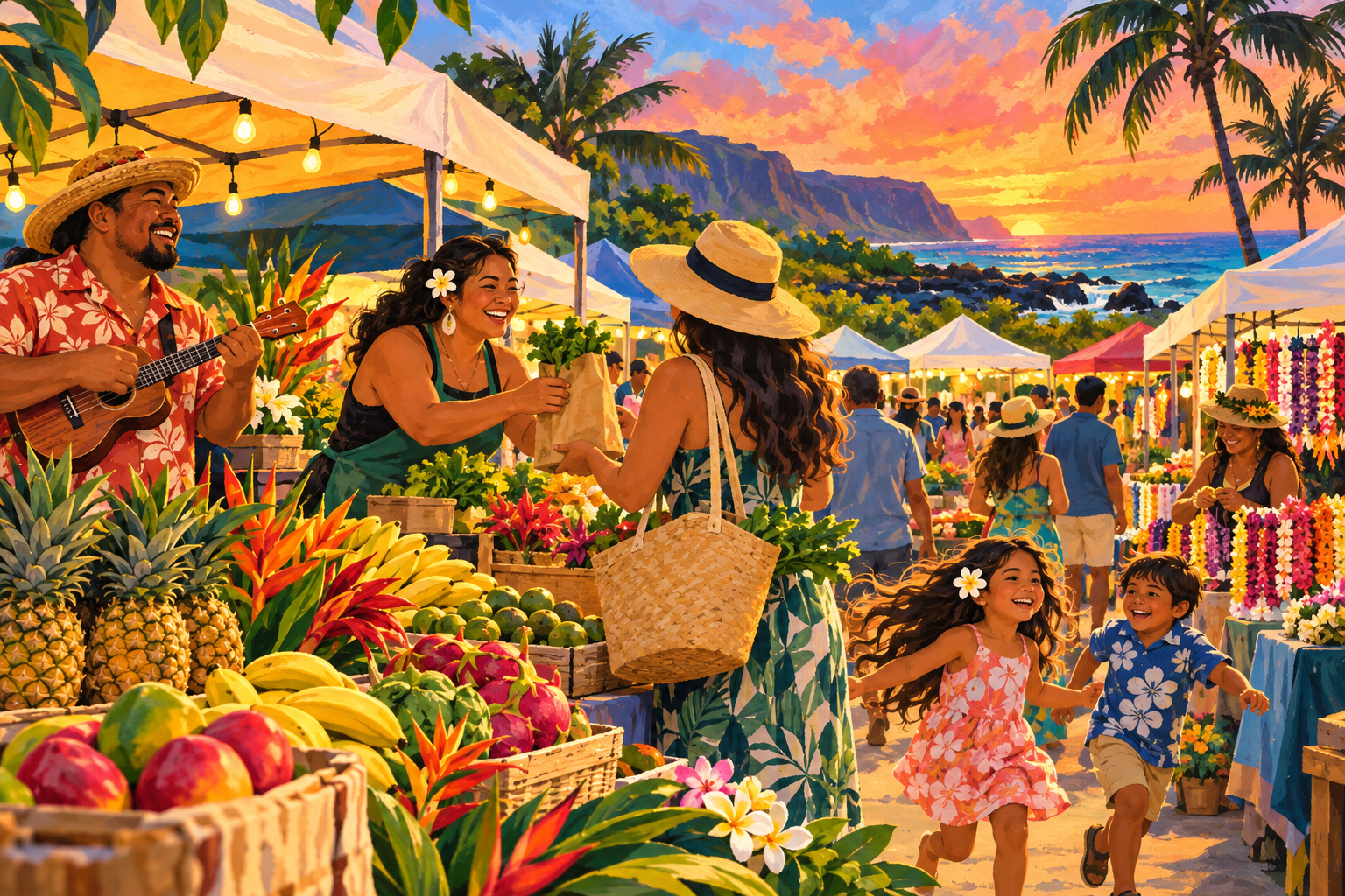 Farmers Market Big Island: Night Markets, Waimea Saturdays & Puna Giants