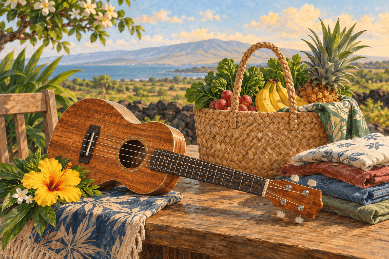 October Plans: ʻUkulele in Waikoloa and Saturday Shopping
