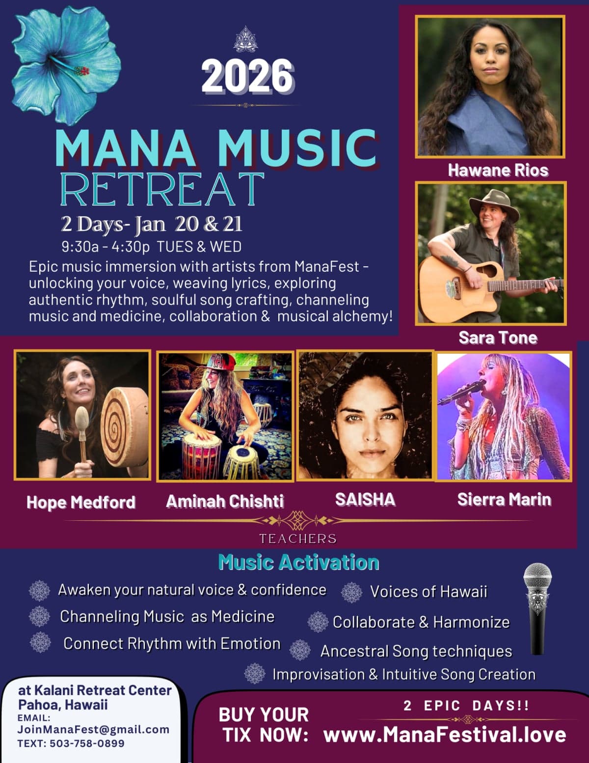 Mana Music Retreat